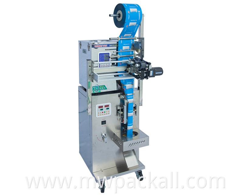 Automatic Multifunction Small sachets tea powder particle filling pouch packing machine/ peanut sugar packing machine